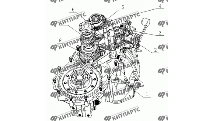 Трансмиссия Geely MK